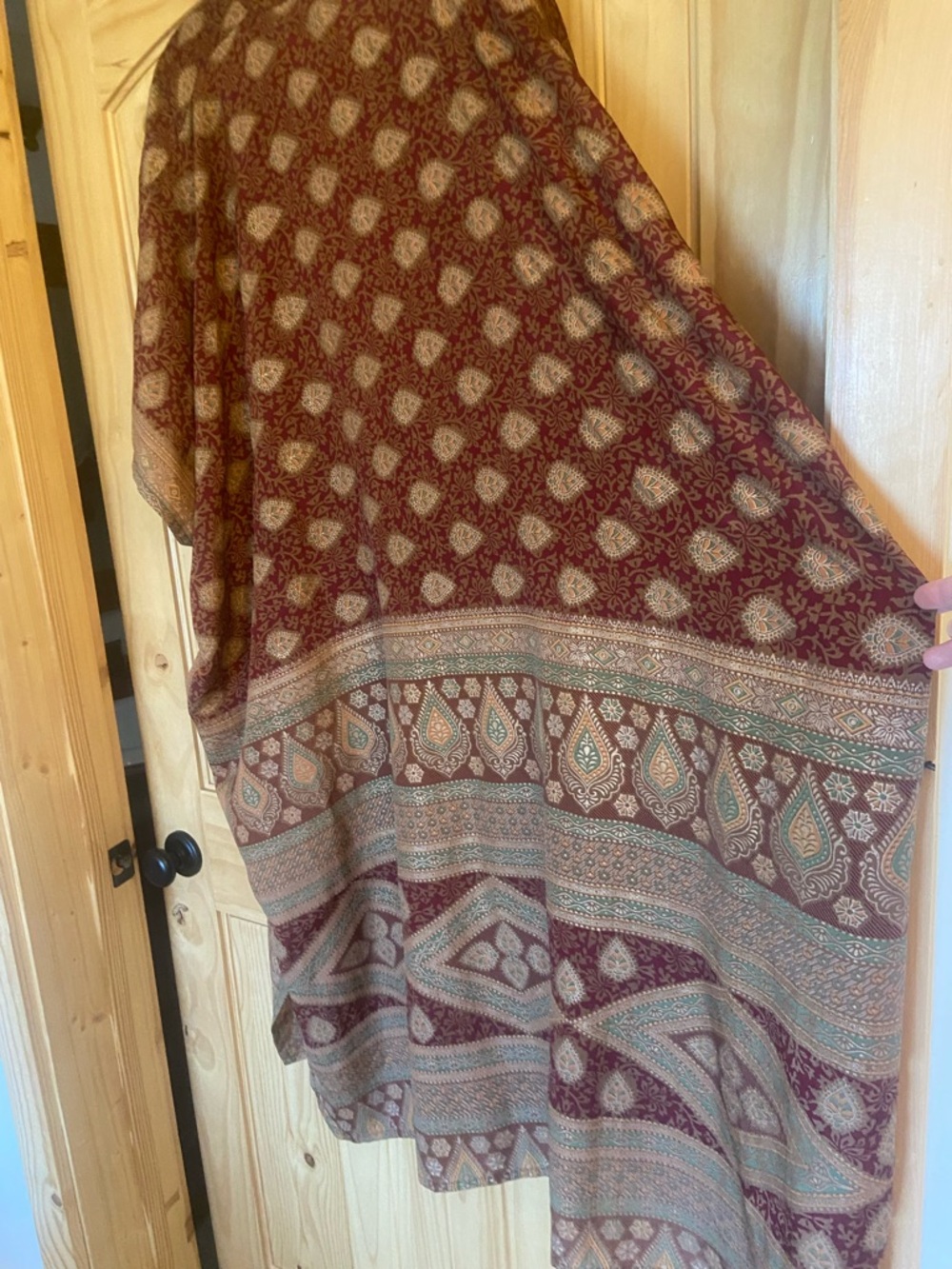 Kantha Bae Crepe Silk Just This Muu free size - Picture 6 of 8